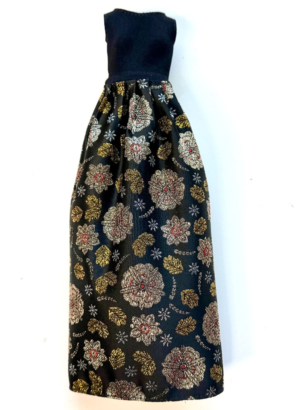 Rita Moreno Barbie Doll Fashion Oscars Dress Fashion 60s Style Black Gold